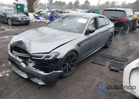 2023 BMW M5 z USA, uszkodzony, nr VIN WBS83CH08PCL75474